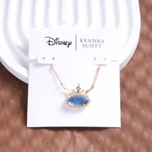 Kendra Scott Blue Mother Pearl Gold 'Kind' Necklace - Disney Elisa